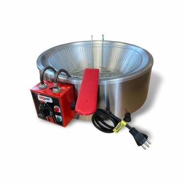 Imagem de Fritadeira industrial Elétrica 3Litros aço inoxidável ZP03E - ZEPPER, 