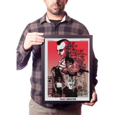 Imagem de Poster Com Moldura A3 Taxi Driver - Fanarte