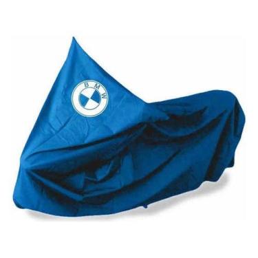 Imagem de Capa Protetora Impermeável Para Moto Bmw - SPTS, Azul-claro