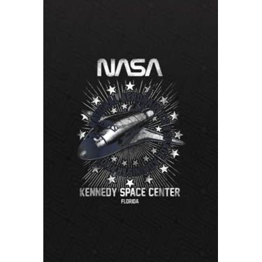 Imagem de Scuba Diving Notebook | NASA Rocket Kennedy Space Center Raglan Baseball