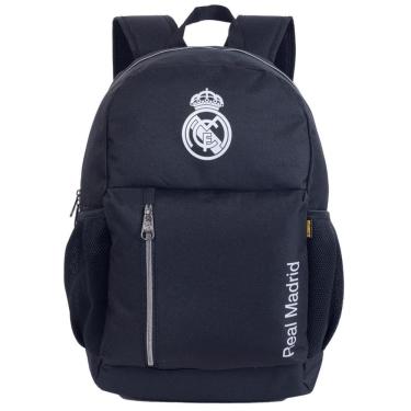 Imagem de Mochila Costas Real Madrid Oficial Esportiva Casual Escolar