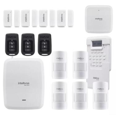 Imagem de Kit Completo Central Alarme Intelbras Amt 8000 9x Sensores