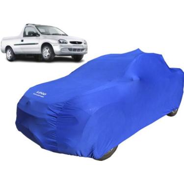 Imagem de Capa Automotiva Veste Fácil Para Chevrolet Pick-Up Corsa - Mz, Azul