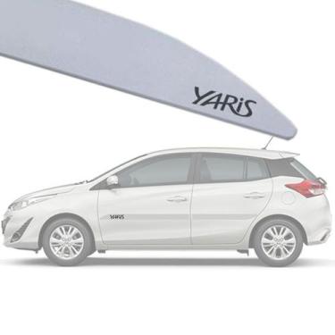 Imagem de Friso Lateral na Cor Original Toyota Yaris Hatch / Sedan 2018 19 20 21