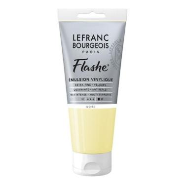 Imagem de Tinta Acrílica Flashe Lefranc 80ml S1 019 Ivory - LEFRANC & BOURGEOIS