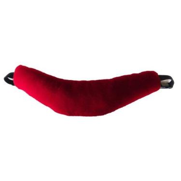 Imagem de Almofada Para Conforto Na Cadeirinha Protetor - Happy Line, Vermelho