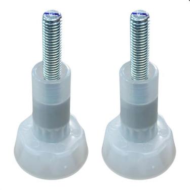 Imagem de Kit 2 Pé Nivelador Geladeira Freezer Electrolux DW44S DFN42