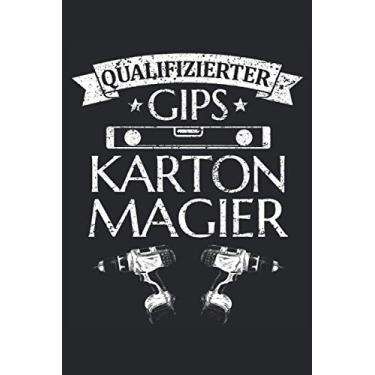 Imagem de Trockenbauer Gips Karton Magier Lustiger Handwerker Monteur Spruch: KALENDER - Lustige Handwerker Baustellen, Vintage Retro Geschenkidee - A5 (6x9) - ... Notiz, Buch, To-Do Liste, Geburtstag, Spruch