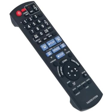 Imagem de Controle remoto de substituição N2QAYB000359 compatível com o sistema de som Panasonic DVD Home Theater SC-PT670 SC-PT673 SC-PT770 SA-PT670 SA-PT673 SA-PT770 SB-HC470 SB-HF770 SB-HS470 SB-HW460