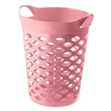 Imagem de Sanremo - Cesto Organizador Plástico Flexível Circular de 44 Litros, Linha Moolti