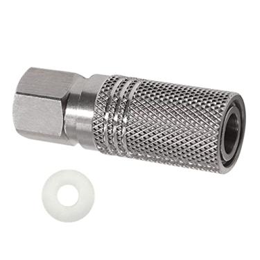 Imagem de Paintball PCP 1/8 NPT Female Thread Stainless Steel Coupler HPA CO2 Air Tank Refill Connector Quick Disconnect Quick Release Adapter Fitting