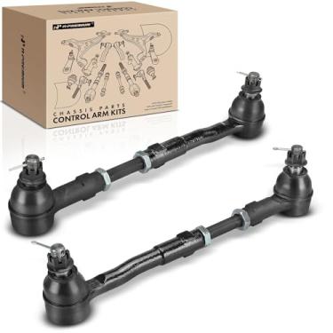 Imagem de A-Premium 2 conjuntos de terminais dianteiros internos e externos, compatíveis com Nissan NV1500 2012-2021, NV2500 2012-2021, NV3500 2012-2021, TITAN XD 2016-2021