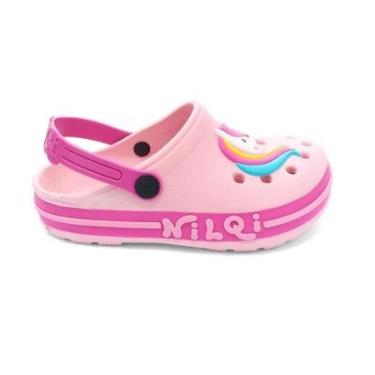 Imagem de Sandália Babuche Infantil Nilqi Unicórnio Menina-Feminino
