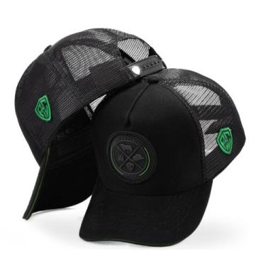 Imagem de Boné Plus Size Tamanho Grande Trucker Modão Caipira Sertanejo - Pampas