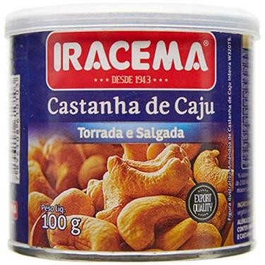Imagem de Castanha de Caju Iracema Lata 100g