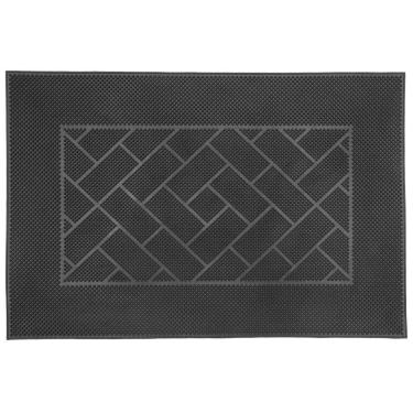 Imagem de Capacho De Borracha Tapete De Porta Entrada 60X40Cm Uzoo