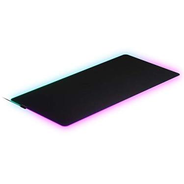 Imagem de SteelSeries QcK Prism RGB Gaming Mouse Pad - Pano 3XL - Otimizado para Sensores de Jogos - Controle Máximo