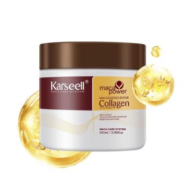 Imagem de Óleo de Argan Karseell Collagen Deep Repair - Tratamento Capilar 100ml