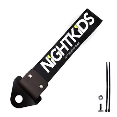 Imagem de Correia de reboque inicial D Fujiwara tofu Store AE86 Midnight JDM Sports Sports Racing Trailer Belt Gancho de corda de tração personalizado para para-choques dianteiro ou traseiro tipo G