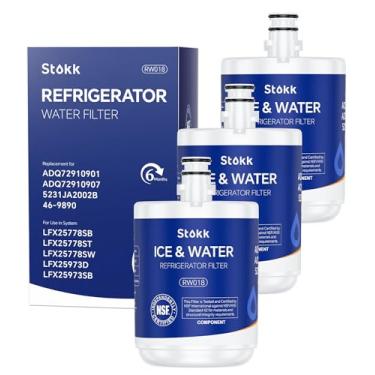 Imagem de Stokk Substituição do filtro de água do refrigerador LT500P 5231JA2002A compatível com LG Gen11042F-08, ADQ72910911, ADQ72910901, ADQ72910907, Kenmore 9890, 46-9890, LFX25974ST, LMX25966. 4ST, NSFF