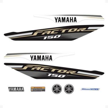 Imagem de Adesivos Para Moto Yamaha Factor 150 Flex 2019 2021 Kit - SPORTINOX, M