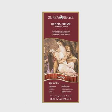 Imagem de Tintura surya henna creme cobre