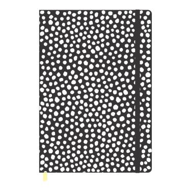 Imagem de Caderneta Estampada Dots Sem Pauta 192 Páginas Redoma Capa Texturizada