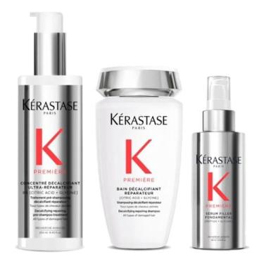 Imagem de Kit Kérastase Premiere Pré Shampoo + Shampoo Pq + Leavein 90ml