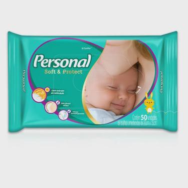 Imagem de Lenço Umedecido Personal Baby 50 Unidades