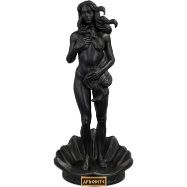 Imagem de Estátua Afrodite - Nascimento de Vênus - Deusa do Amor (Cor Aurum Noctis)