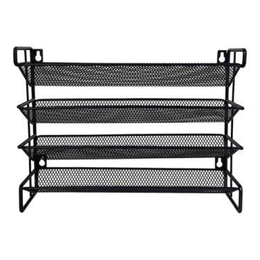 Imagem de Ioensy 4 Prateleiras de Balcão de Cozinha para Rack de Picos de Camada para Porta de Despensa Dentro de Armários