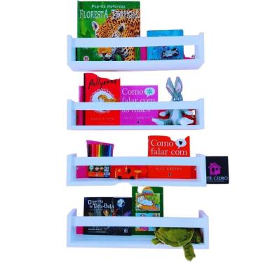 Imagem de Quit Prateleiras Organizadoras Livros Criança Estante
