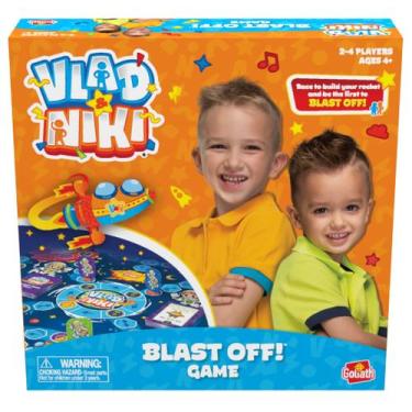 Imagem de Jogo de Tabuleiro Vlad & Niki Blast Off! - Goliath - Para Crianças a p