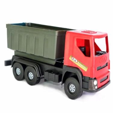 Imagem de Caminhão de Brinquedo Grande 35cm – Caçamba Articulada, Colorido, Ideal para Crianças