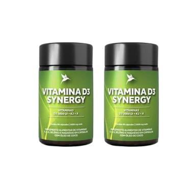 Imagem de Vitamina D3 Sinergy KIT 2 x 60 cps PURAVIDA