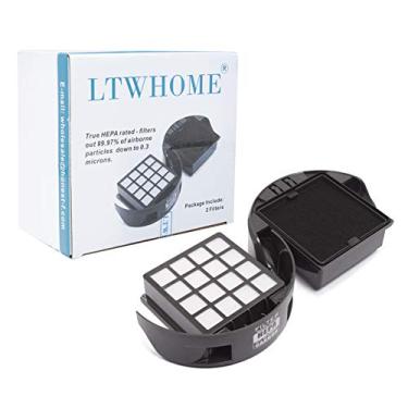 Imagem de LTWHOME Filtro HEPA de escape de substituição adequado para aspirador de pó Hoover Wind Tunnel 2/3 para animais de estimação, compara à peça Hoover 305687002, 305687001 (pacote com 2)