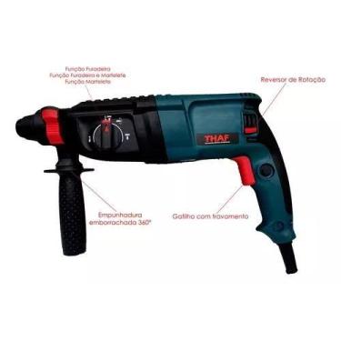 Imagem de Martelete percutor thaf 800w h26f3 110v