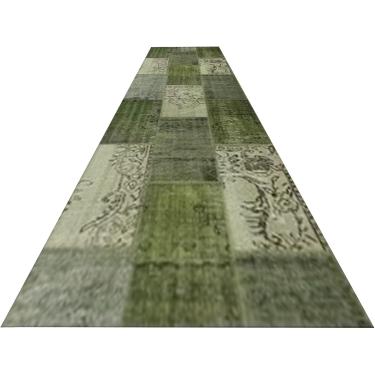 Imagem de Corredores Estreitos Verdes Do Corredor Do Corredor 1m 1.5m 2m 2.5m 300cm 3.5m 4m 4.5m 500cm 6m Longos Corredores Do Tapete Com Revestimento Protetor Antiderrapante - Tapetes De área Da Lar