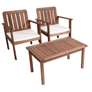 Imagem de Conjunto Poltronas e Mesa de Apoio Sorrento Ref. 80.5ppm