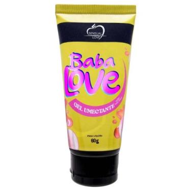 Imagem de Lubrificante Intimo Beijável Baba Love 60g S-Love Sensual Love  Sabor 