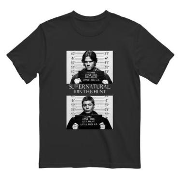 Imagem de Camiseta Unissex Join the Hunt Serie Supernatural algodão fio 30.01 ca