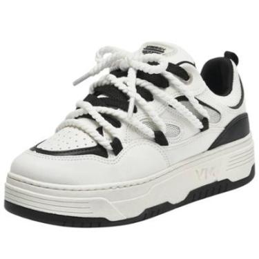 Imagem de Tênis Feminino Street Style Flatform Corda Casual Via Marte-Feminino