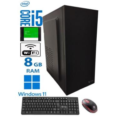 Imagem de CPU Computador i5 BZX PREMIUM WINDOWS 11 SSD 128GB WI-FI E PACOTE OFFI