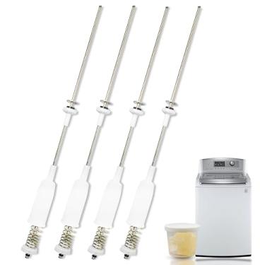 Imagem de Kit de montagem de haste de suspensão 4902FA1665W AJK72909308 atualizado para LG Kenmore Elite WT5001CW WT5101HV WT5101HW WT1201CV WT1201CW WT4870CW WT1101CW, substitui 4902EEE A1002 F, acima dos