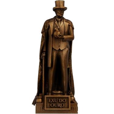 Imagem de Estátua Exu do Ouro Umbanda Candomblé (Cor Cobre Antigo)