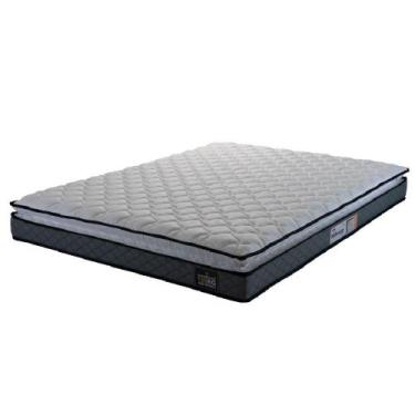 Imagem de Colchão Casal Queen Espuma D33 Pillow Top Millenium 158x198x19cm Cinza