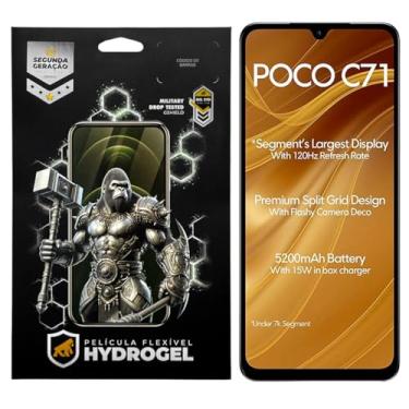 Imagem de Gshield Película Hydrogel Gamer Fosca para Xiaomi (Poco C71)