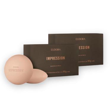 Imagem de Kit Presente Sabonete Masculino Eudora 4 Sabonetes 90G Cada