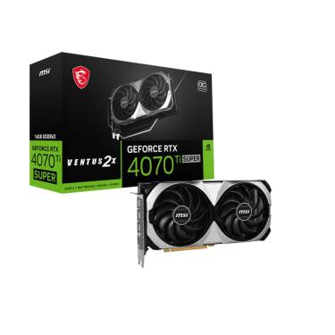 Imagem de Placa de Vídeo MSI GeForce Ventus 3X OC RTX-4070 12GB GDDR6X