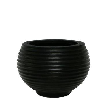 Imagem de Vaso Bromélia 32 X 32 Cm Cor 04 - Preto Sólido